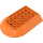 LEGO Orange Plane Bottom 6 x 8 Curved Inverted (11295)