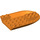 LEGO Orange Plane Bottom 6 x 8 Curved Inverted (11295)