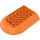 LEGO Orange Avion Bas 6 x 8 Incurvé Inversé (11295)
