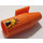 LEGO Orange Plane Jet Engine with Flame (Left) Sticker (4868)