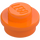 LEGO Orange assiette 1 x 1 Rond (6141 / 30057)