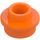 LEGO Orange Plate 1 x 1 Round with Open Stud (28626 / 85861)