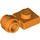 LEGO Orange assiette 1 x 1 avec Agrafe (Anneau épais) (4081 / 41632)