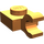 LEGO Orange assiette 1 x 1 avec Agrafe Horizontal (Clip en O ouvert épais) (52738 / 61252)
