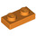 LEGO Orange assiette 1 x 2 (3023 / 28653)