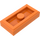 LEGO Orange Plate 1 x 2 with 1 Stud (with Groove) (3794 / 15573)