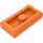 LEGO Orange Platte 1 x 2 mit 1 Stud (mit Groove) (3794 / 15573)