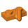 LEGO Orange Plate 1 x 2 with Hook (5mm Horizontal Arm) (43876 / 88072)