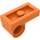 LEGO Orange Plate 1 x 2 with Pin Hole (11458)