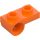 LEGO Oransje Plate 1 x 2 med Underside Hull (18677 / 28809)