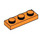 LEGO Orange Plate 1 x 3 (3623)