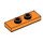 LEGO Orange Plate 1 x 3 with 2 Studs (34103)