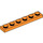 LEGO Orange Plate 1 x 6 (3666)