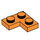 LEGO Oransje Plate 2 x 2 Hjørne (2420)