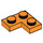 LEGO Oranje Plaat 2 x 2 Hoek (2420)