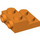 LEGO Orange Plate 2 x 2 x 0.7 with 2 Studs on Side (4304 / 99206)