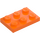 LEGO Orange Plate 2 x 3 (3021)