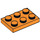 LEGO Oranje Plaat 2 x 3 (3021)