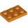 LEGO Orange assiette 2 x 3 (3021)