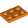 LEGO Orange Plate 2 x 3 (3021)