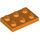 LEGO Orange Plate 2 x 3 (3021)