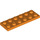 LEGO Orange Plate 2 x 6 (3795)