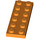 LEGO Oranje Plaat 2 x 6 (3795)