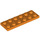 LEGO Orange Plate 2 x 6 (3795)