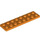 LEGO Orange Plate 2 x 8 (3034)