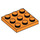 LEGO Orange Plate 3 x 3 (11212)