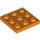 LEGO Orange Plate 3 x 3 (11212)