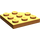 LEGO Oranje Plaat 3 x 3 Ronde Hoek (30357)