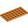 LEGO Orange Plate 4 x 8 (3035)