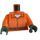 LEGO Orange Poison Ivy with Prison Jumpsuit Minifig Torso (973 / 76382)