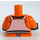 LEGO Orange Rebel pilot torso (973 / 76382)