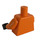 LEGO Orange Rebel Pilot Torse (973 / 76382)
