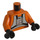 LEGO Orange Rebel Pilot Torso (973 / 76382)