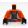 LEGO Orange Rebel pilot Torse (973 / 76382)