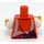 LEGO Orange Robber Minifig Torso (973 / 76382)