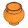 LEGO Orange Rounded Pot / Cauldron (79807 / 98374)