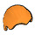 LEGO Orange Court peigné Cheveux (92081)