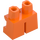 LEGO Arancione Gambe corte (41879 / 90380)