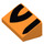 LEGO Orange Pente 1 x 2 (31°) avec Noir Shapes (80808 / 85984)