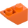 LEGO Orange Slope 1 x 2 (45°) Inverted (3665)