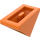LEGO Oranje Helling 1 x 2 (45°) Drievoudig met Inside Bar (3048)