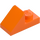 LEGO Orange Slope 1 x 2 (45°) with Plate (15672 / 92946)