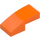 LEGO Orange Slope 1 x 2 Curved (11477)