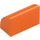 LEGO Orange Slope 1 x 2 Curved (37352 / 98030)