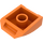 LEGO Orange Pente 1 x 2 x 2 Incurvé (28659 / 30602)