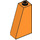 LEGO Orange Pente 1 x 2 x 3 (75°) avec goujon creux (4460)